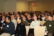 Standing room only crowd at Shire